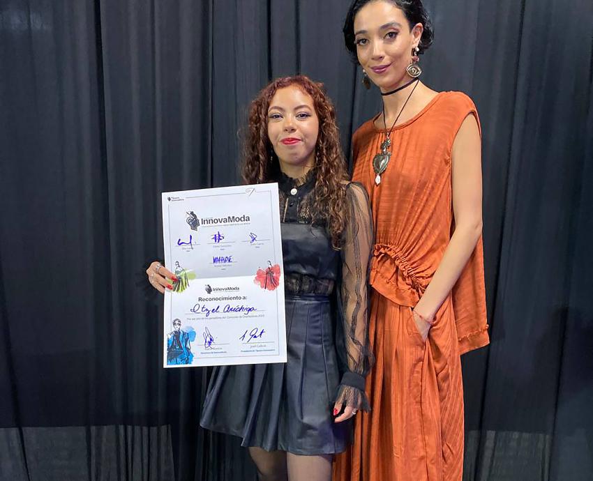 Estudiante de diseño de modas gana InnovaModa 2023, en Tijuana