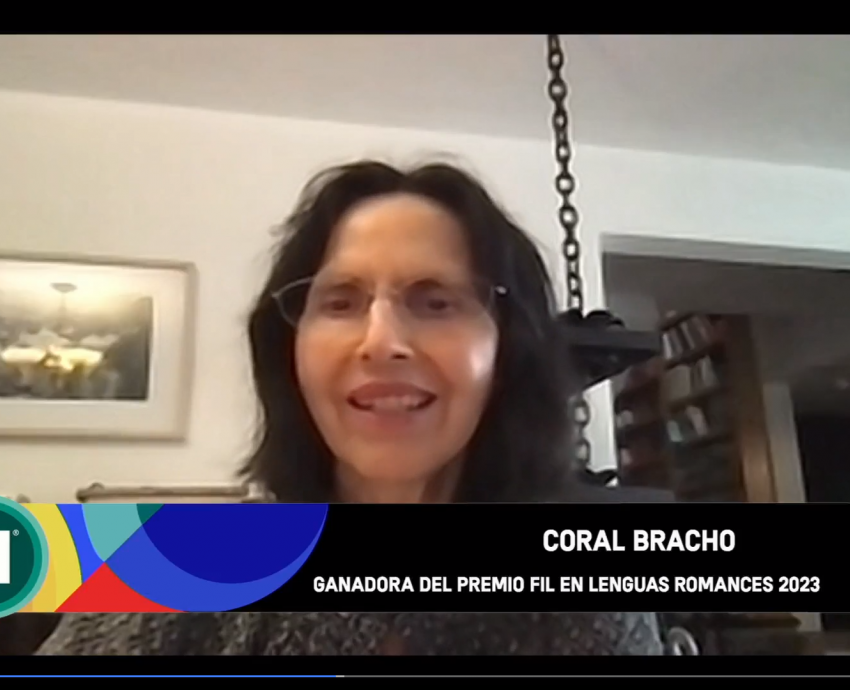 Gana Coral Bracho el Premio FIL de Literatura en Lenguas Romances 2023