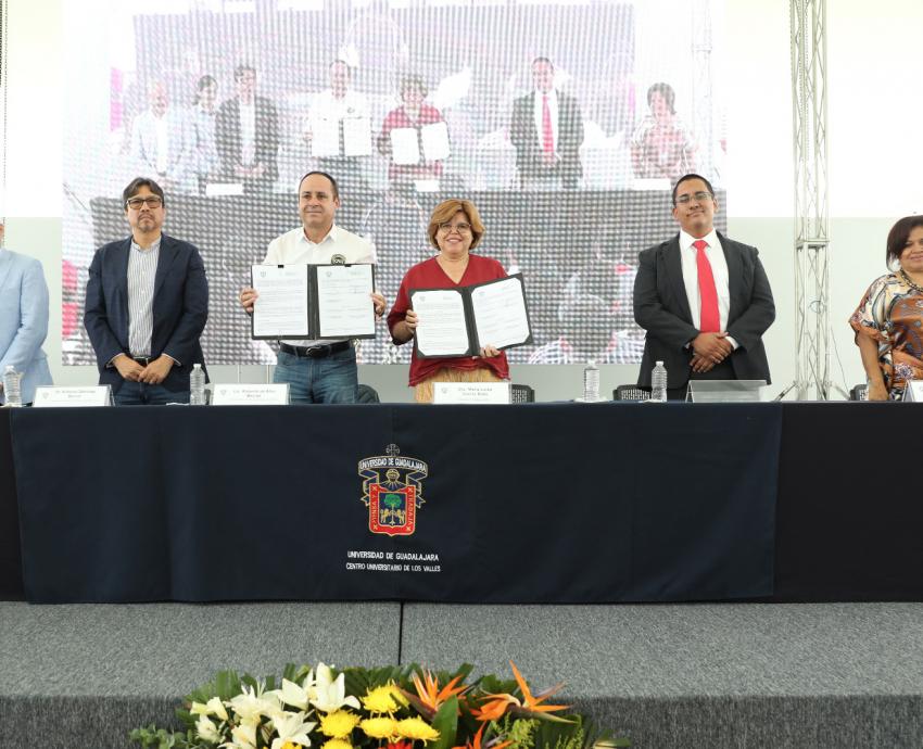 Signan convenio CUValles y Consejo Agroalimentario de Jalisco
