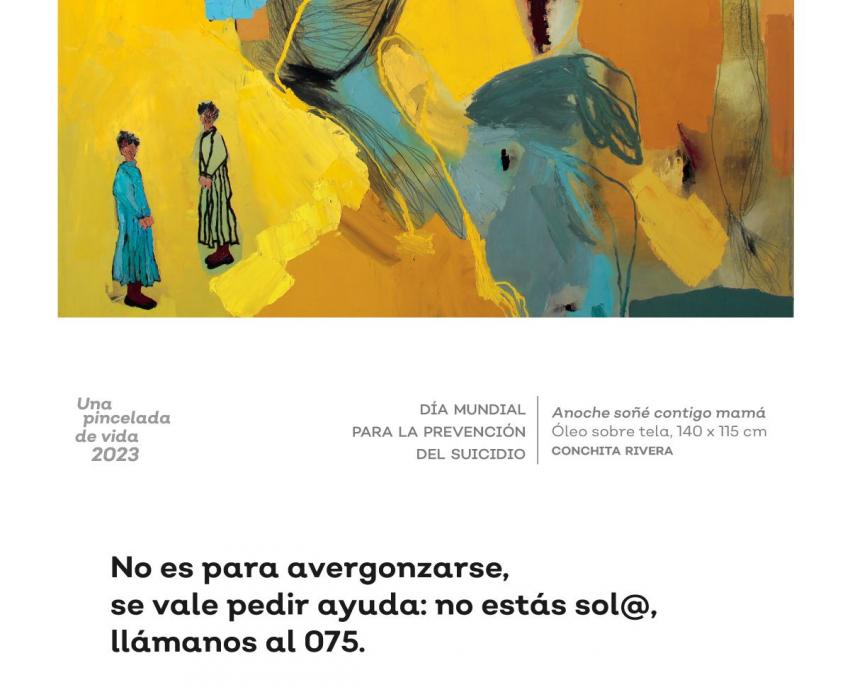 Para prevenir el suicidio promueven “Una pincelada de vida”