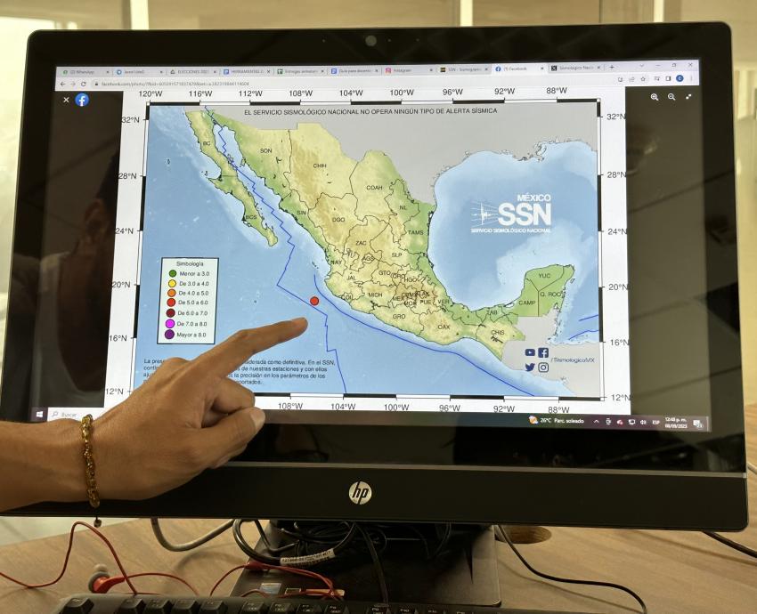 Descarta especialista que septiembre sea el mes de los sismos