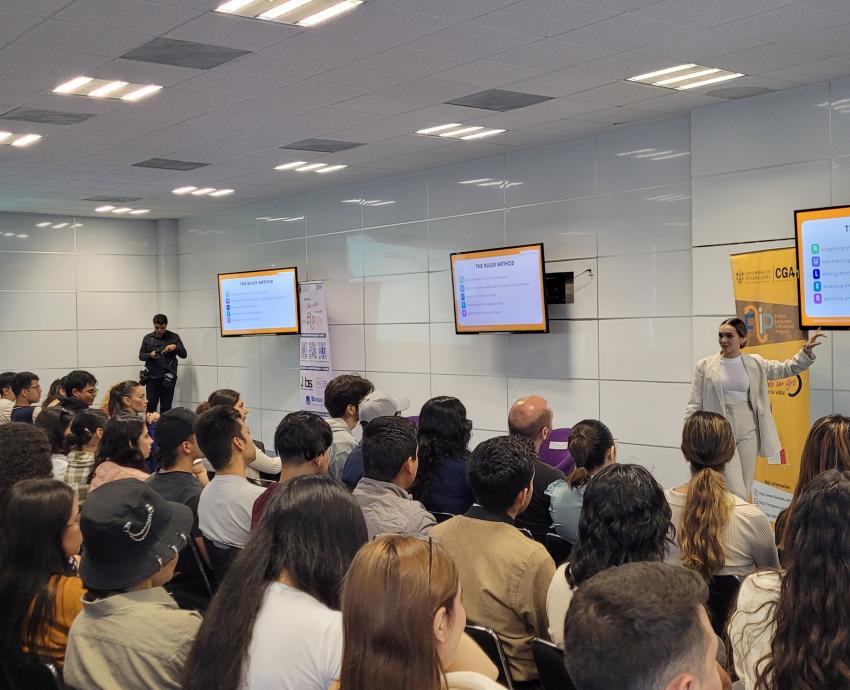Fomenta CGAI práctica de lenguas extranjeras con “Back to school”