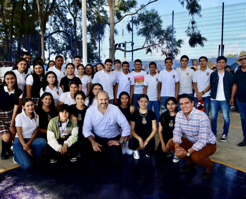 Inauguran instalaciones en Preparatoria Regional de Amatitán