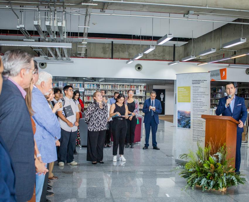 Exhiben “Todo lo que atesoras, por un mundo libre de armas nucleares” en la BPEJ Juan José Areola