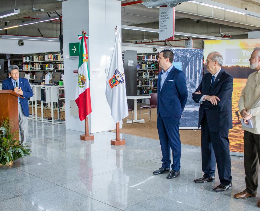 Exhiben “Todo lo que atesoras, por un mundo libre de armas nucleares” en la BPEJ Juan José Areola