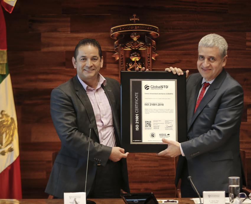 Recibe CUNorte Certificación en el Sistema de Gestión para Organizaciones Educativas ISO 21001:2018