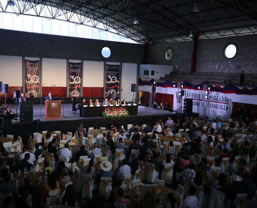 Celebran 30 años de la Preparatoria de la UdeG en Atenguillo