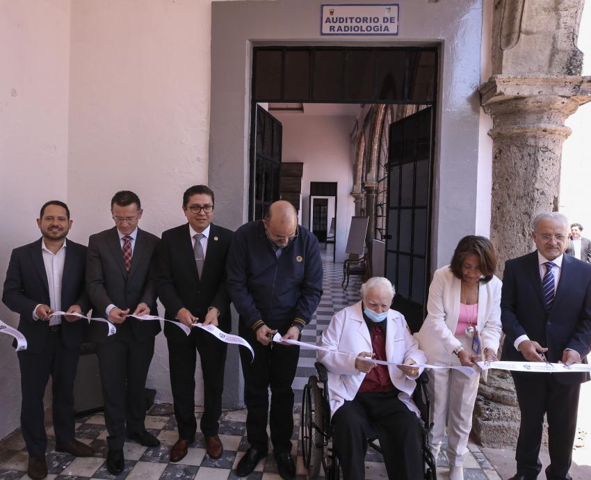 Renuevan auditorios para la enseñanza médica en la Antigua Escuela de Medicina de la UdeG
