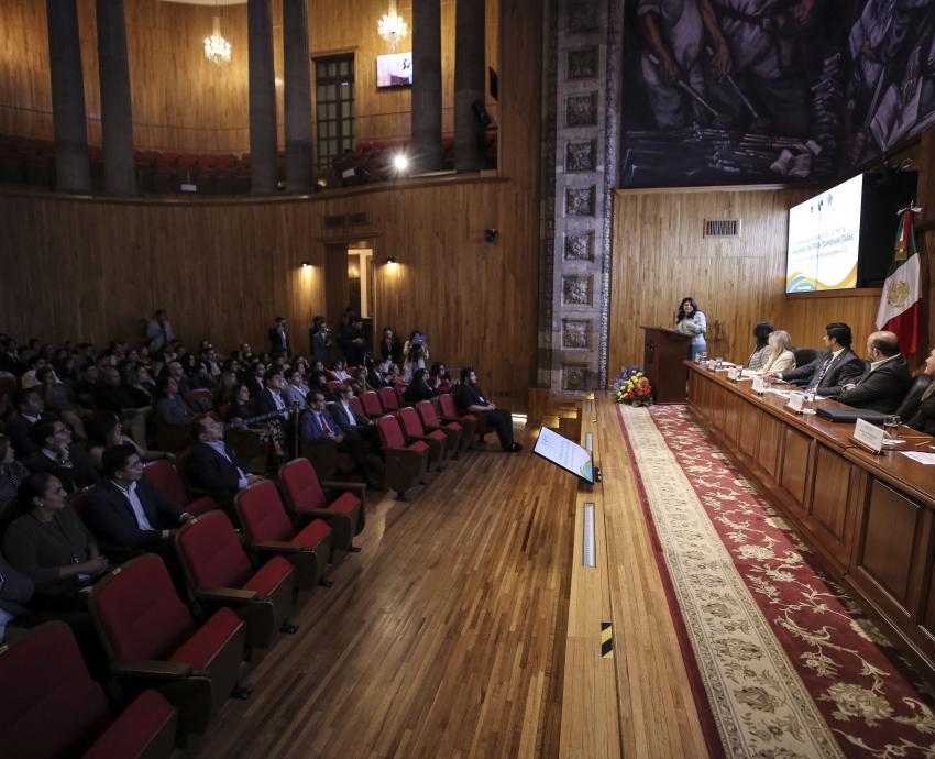 Estudiantes de Jalisco replican el modelo de Naciones Unidas para discutir los problemas globales