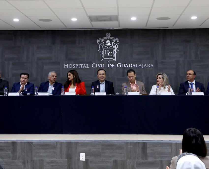 Hospitales Civiles se suman a la lucha contra el cáncer de mama