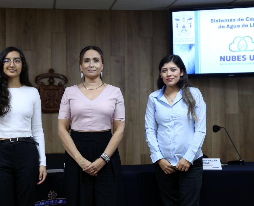 Inicia UdeG con el Sistema de Captación de Agua de Lluvia “NUBES UDG” 