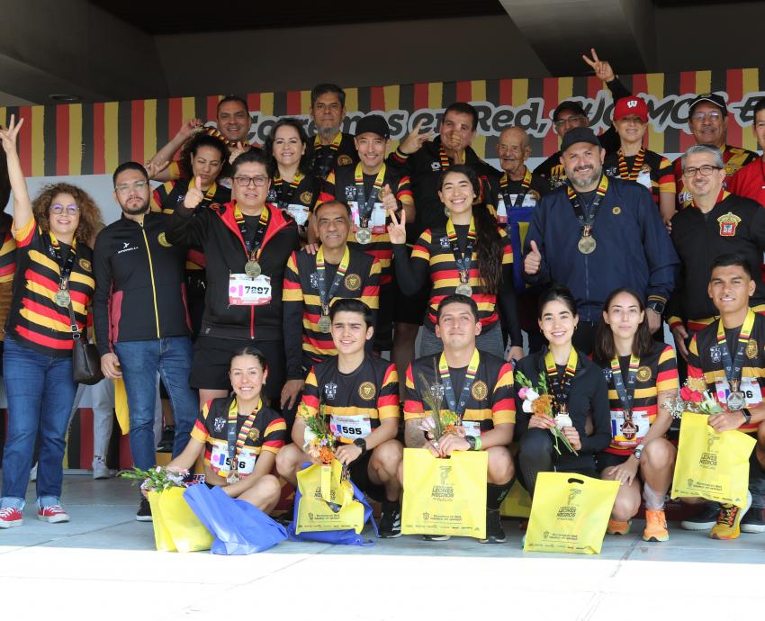 Disfrutan 10 mil corredores la séptima Carrera Leones Negros 