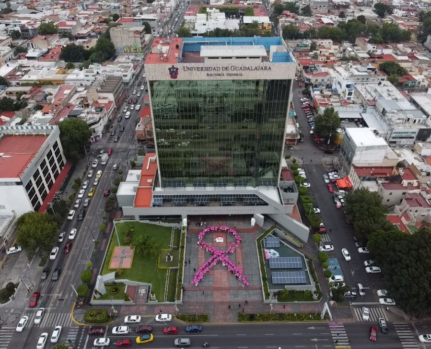 UdeG se suma a la conmemoración de la lucha contra el cáncer de mama