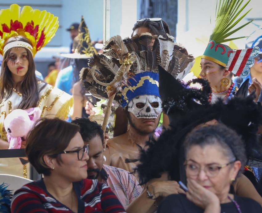 Estudiantes del CUCEI dedican Aquelarre 2023 a la leyenda del Mictlán