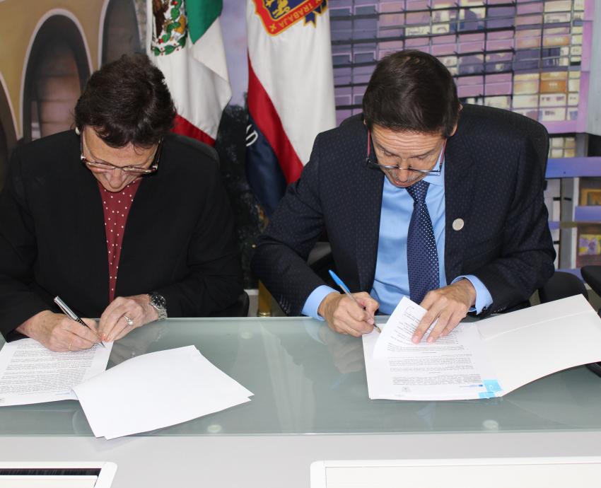 Firma convenio el CUAAD con Conservatorio Liceu, de España