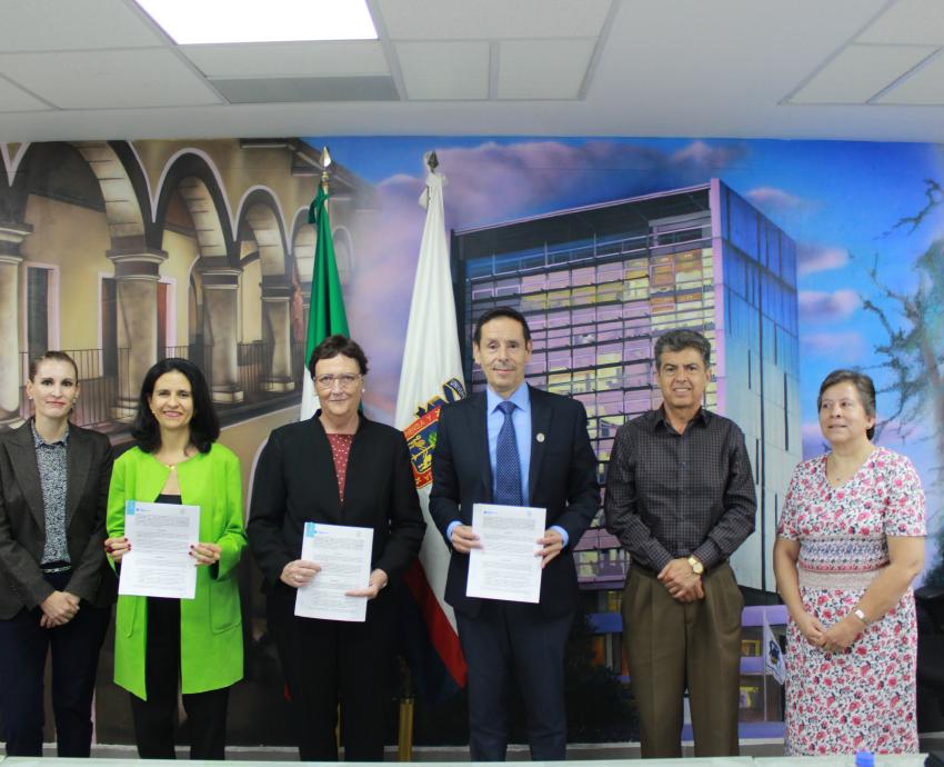 Firma convenio el CUAAD con Conservatorio Liceu, de España