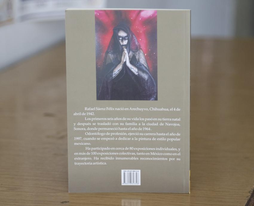 Presentan en CUCSH libro del artista Rafael Saenz Félix