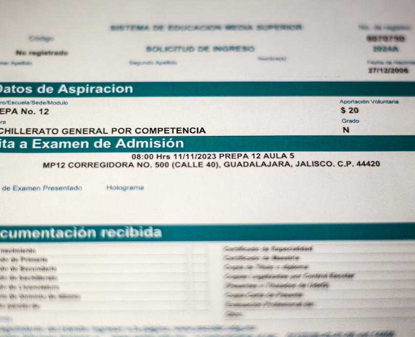 Alistan examen de admisión para licenciatura del Calendario 2024 para el sábado 11 de noviembre