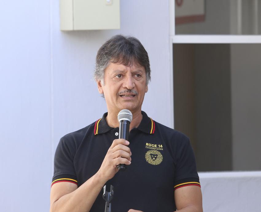 Rector General entrega laboratorio de ciencias en Módulo La Experiencia de la Preparatoria 14