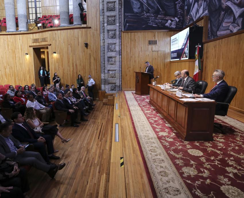 Instalan comisiones permanentes del CGU para el periodo 2023-2024