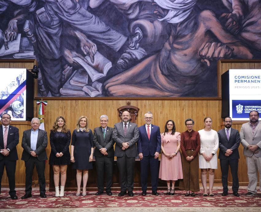 Instalan comisiones permanentes del CGU para el periodo 2023-2024