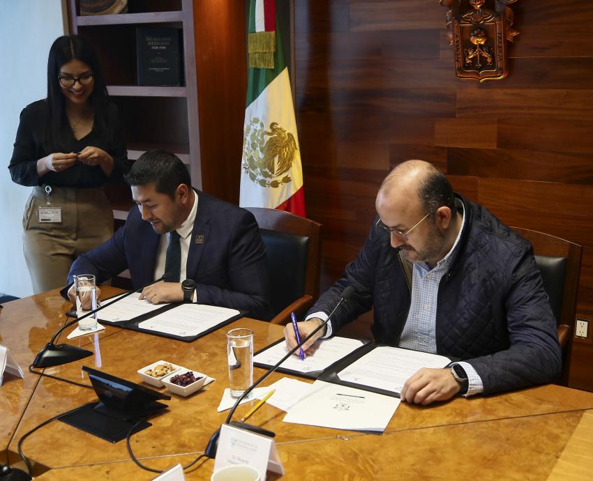 Firman UdeG y Colegio de Ingenieros Civiles convenio para crear posgrado