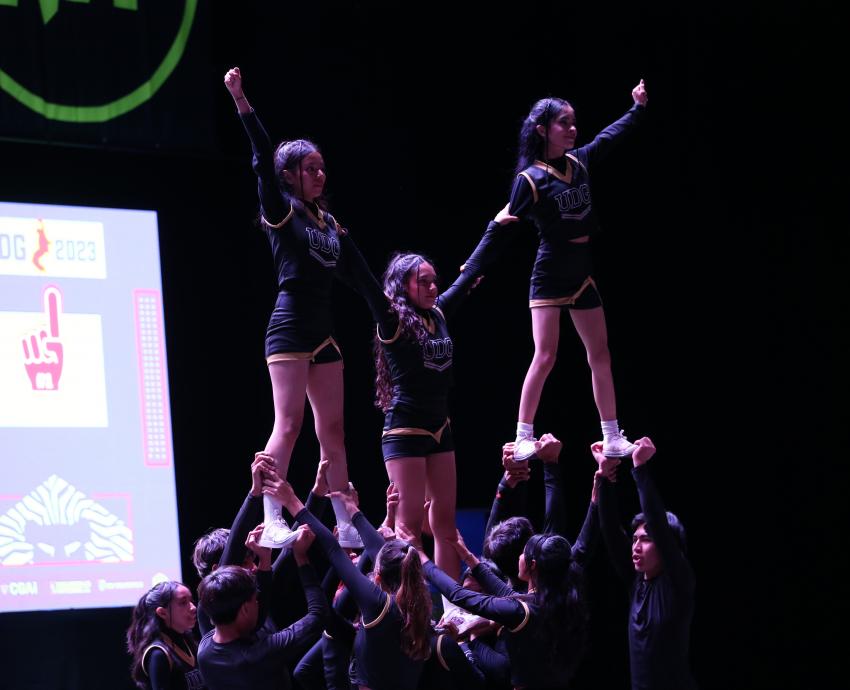  Demuestran fuerza y talento durante Campeonato de Animación y Coreografías 2023