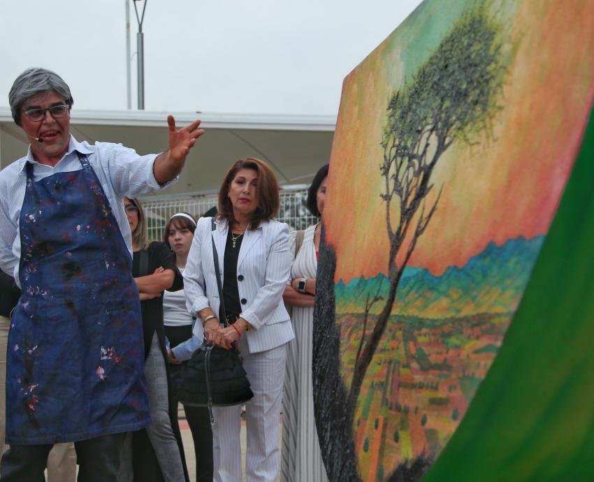 Rufino Tamayo "cobra vida" y recorre el Centro Cultural Universitario
