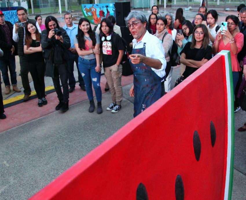 Rufino Tamayo "cobra vida" y recorre el Centro Cultural Universitario