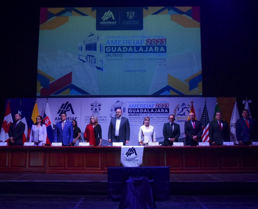 Inauguran AMEREIAF 2023 para la excelencia universitaria internacional 