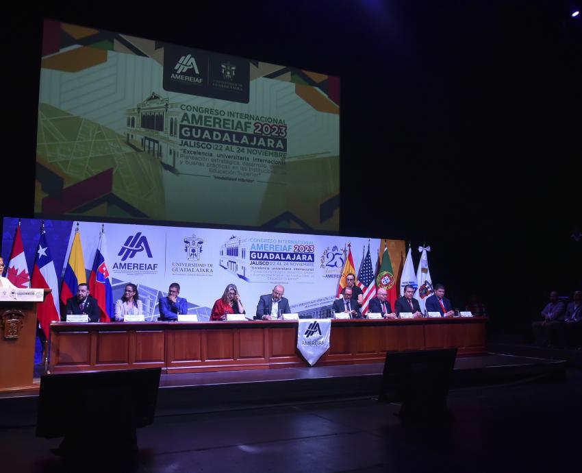 Inauguran AMEREIAF 2023 para la excelencia universitaria internacional 