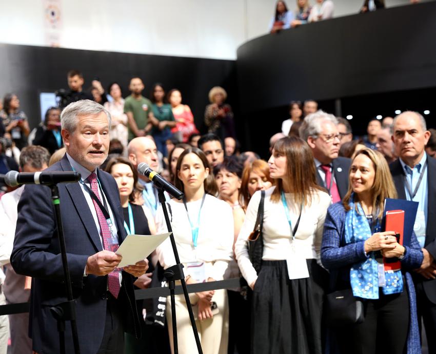 Pabellón de la Unión Europea, un homenaje al legado de la Bauhaus