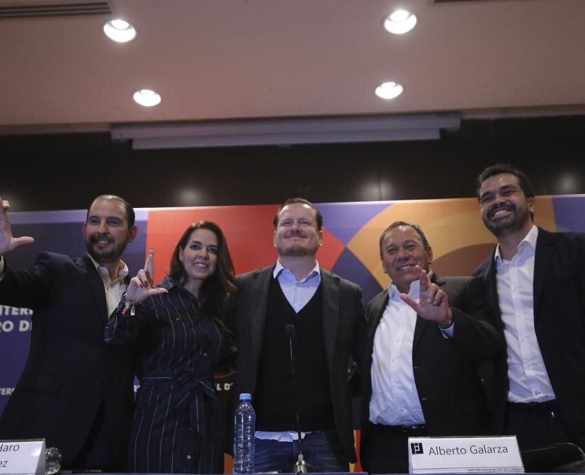 Debaten sobre las candidaturas rumbo al 2024 en FIL Guadalajara