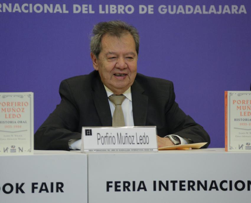 Preparan homenajes para Porfirio Muñoz Ledo en la FIL