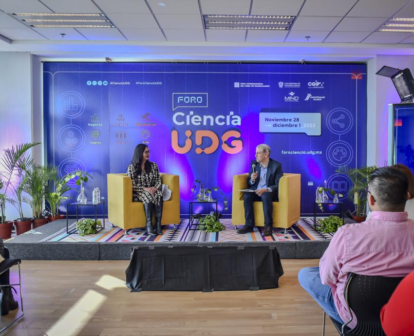 Inauguran el Foro Ciencia UDG en el marco de FIL