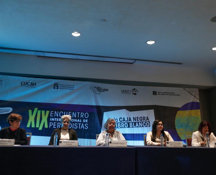 Piden justicia mujeres familiares de periodistas violentados