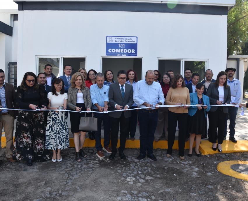 Inauguran en CUCS nuevas áreas en beneficio de alumnos y trabajadores