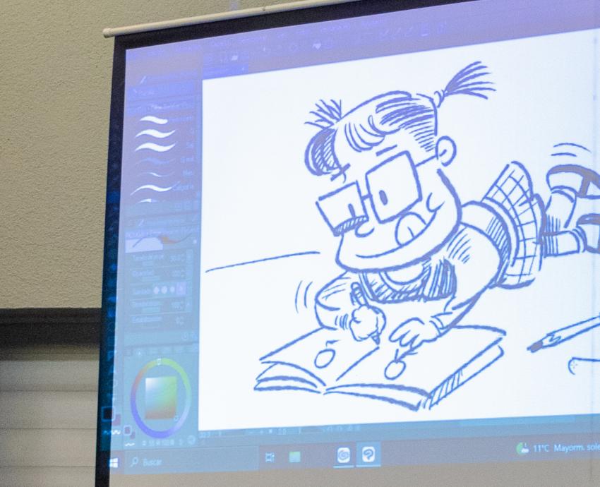 Caricatura y humor son para toda la vida y convergen con el arte
