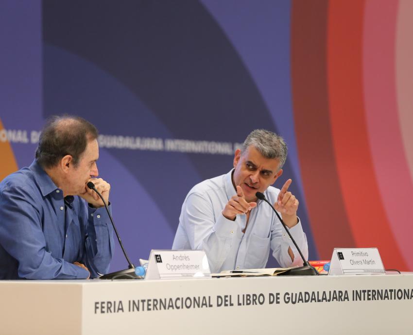 “De nada sirve que trabajemos toda la vida si este trabajo no va hacernos felices”: Andrés Oppenheimer