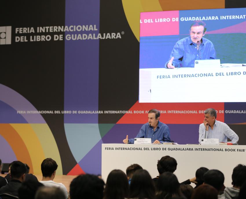 “De nada sirve que trabajemos toda la vida si este trabajo no va hacernos felices”: Andrés Oppenheimer