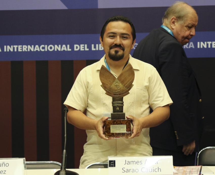 James Assir Sarao Cauich, la resistencia maya en la oralidad