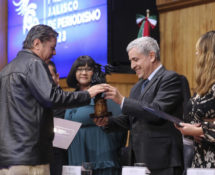 Entregan el Premio Jalisco de Periodismo 2023 con un mensaje a fortalecer esta profesión