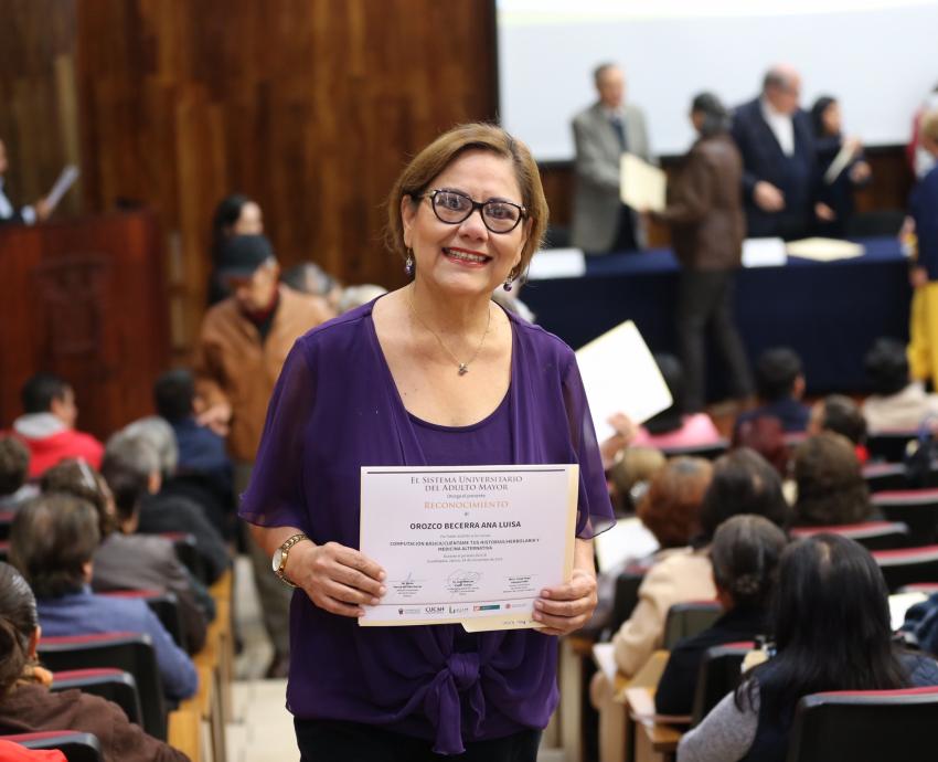 Un total de 265 adultos mayores se gradúan del ciclo 2023-B del SUAM 