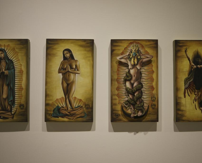 Comparten artistas del CUAAD experiencia creativa con beca del Legado Grodman