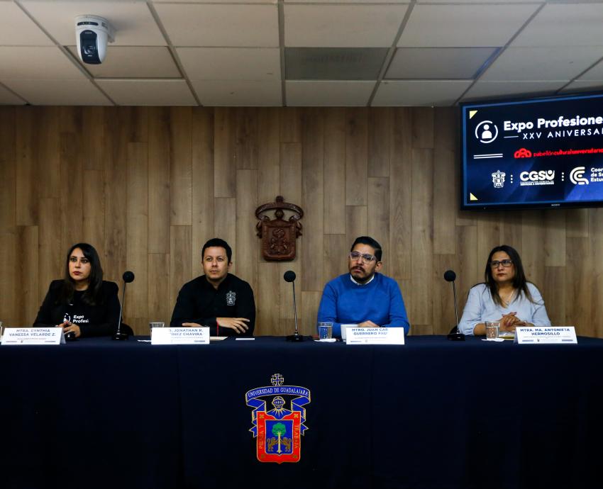 Anuncian XXV Expo Profesiones en el Pabellón Cultural Universitario