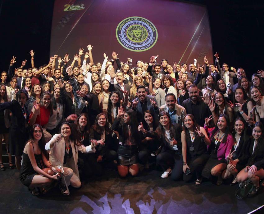 UdeG reconoce a sus atletas en la Segunda Gala del Deporte Universitario