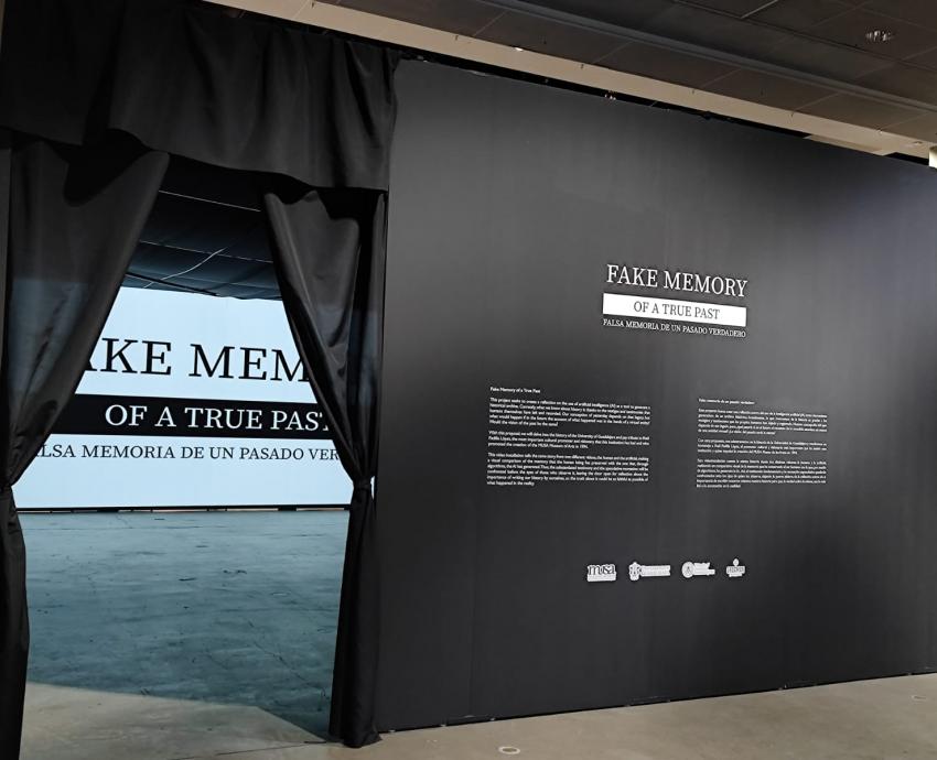 Lleva MUSA a LA Art Show videoinstalación con IA