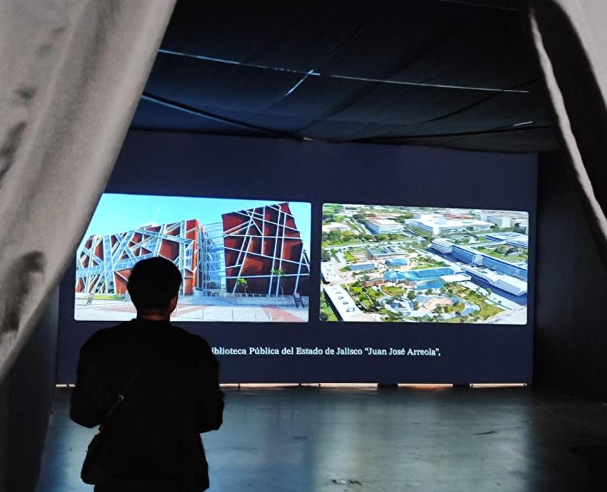 Lleva MUSA a LA Art Show videoinstalación con IA