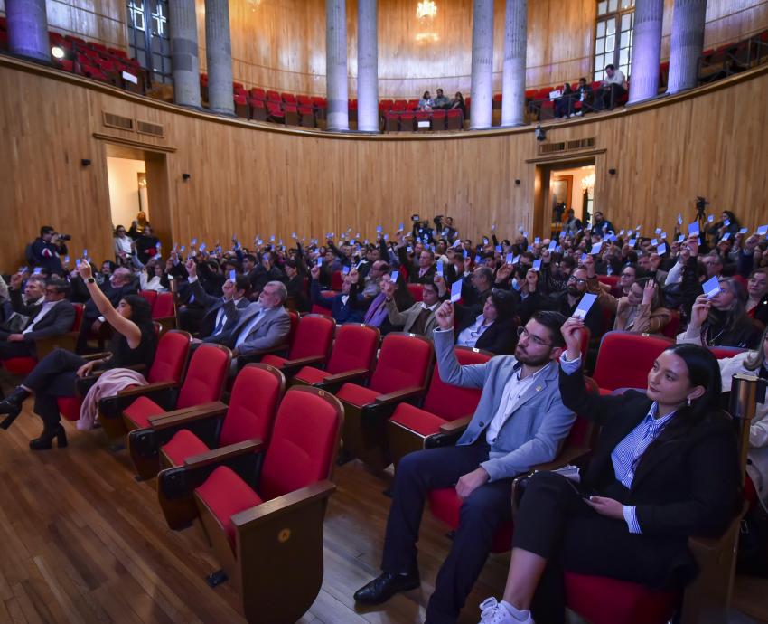 Declaran en Sesión permanente el CGU por un presupuesto constitucional para la UdeG