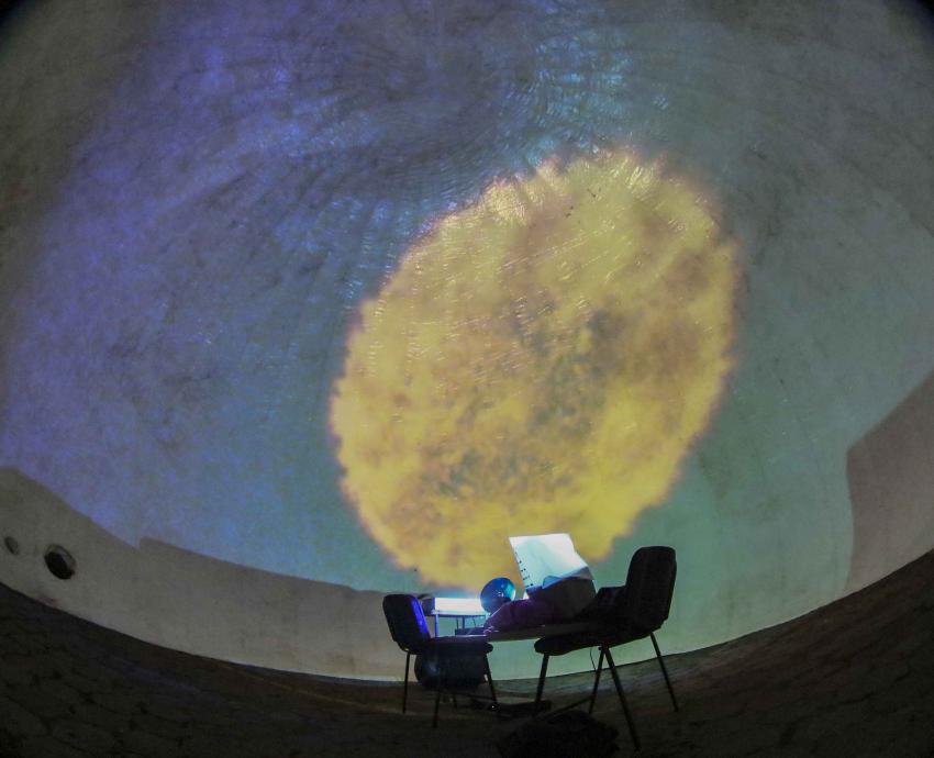 Preparan instalación de Planetario móvil en el Instituto de Astronomía y Meteorología
